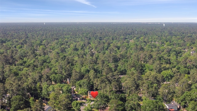 aerial view with a view of trees