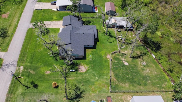 drone / aerial view