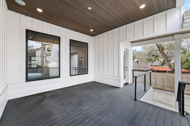3714 Grennoch Ln, Houston, TX 77025 - view of deck