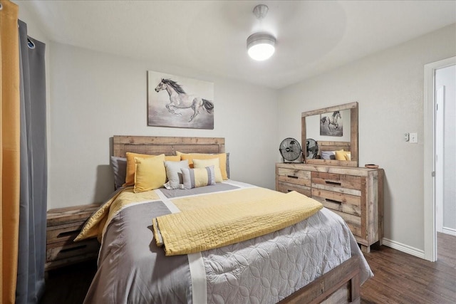 6360 Pansy Dr, Beaumont, TX 77706 - bedroom with wood finished floors and baseboards