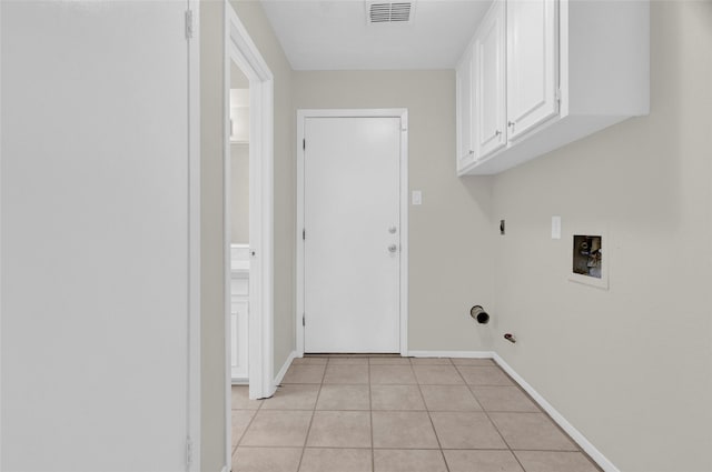 3142 La Quinta Dr, Missouri City, TX 77459 - clothes washing area with visible vents, gas dryer hookup, hookup for a washing machine, baseboards, and cabinet space