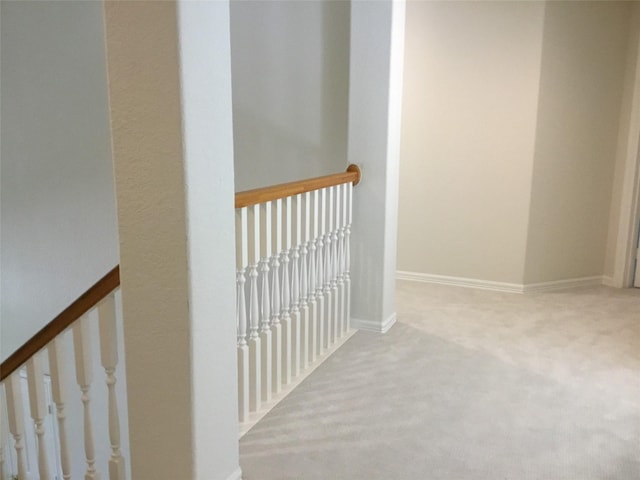 4810 N Pine Brook Way, Houston, TX 77059 - hall featuring carpet and baseboards