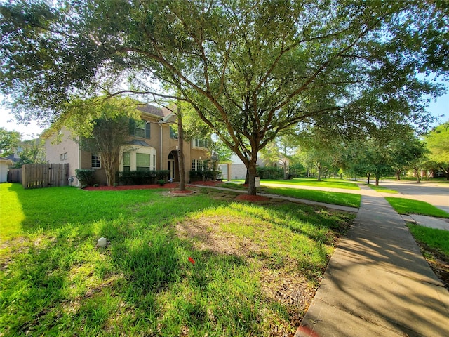 4810 N Pine Brook Way, Houston, TX 77059 - view of front of property with stucco siding