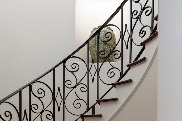 interior details featuring a gate