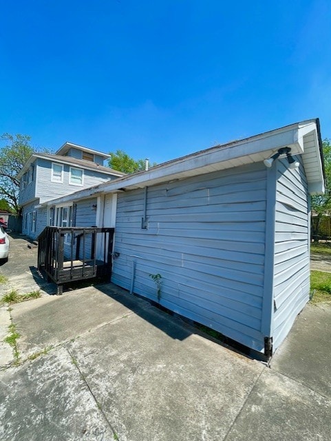 view of side of home