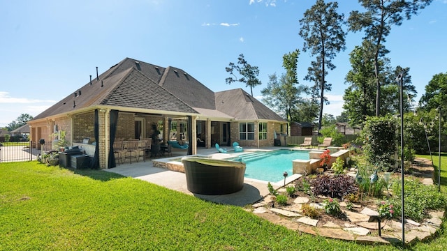 40377 Mostyn Dr, Magnolia, TX 77354 - view of pool featuring a patio area