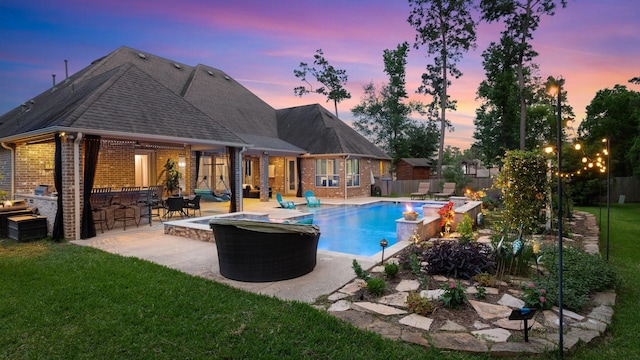 40377 Mostyn Dr, Magnolia, TX 77354 - view of swimming pool featuring a patio area