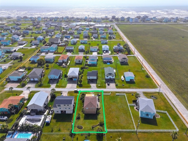 16716 Fletcher Christian Rd, Jamaica Beach, TX 77554 - drone / aerial view featuring a residential view
