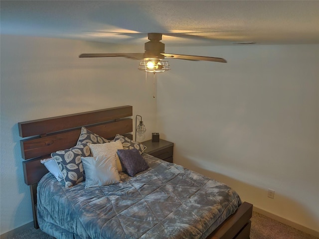 1634 William Scott St, Baytown, TX 77523 - bedroom with carpet flooring and ceiling fan