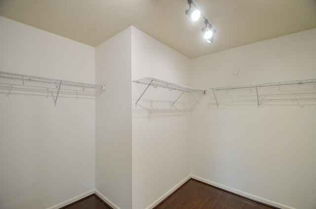 9518 Prairie Dale Ct, Houston, TX 77075 - spacious closet with dark wood finished floors
