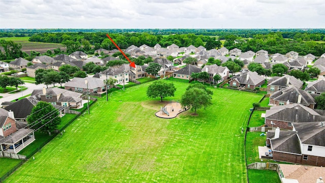 2011 Wembley Way, Rosenberg, TX 77471 - birds eye view of property featuring a residential view