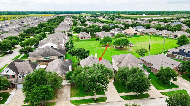 2011 Wembley Way, Rosenberg, TX 77471 - birds eye view of property with a residential view