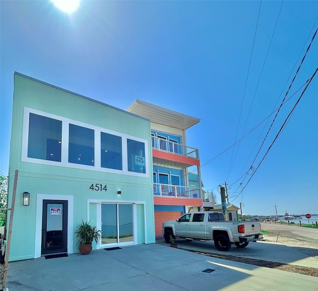 4514 Boulevard St, Bacliff, TX 77518 - view of front of property with stucco siding