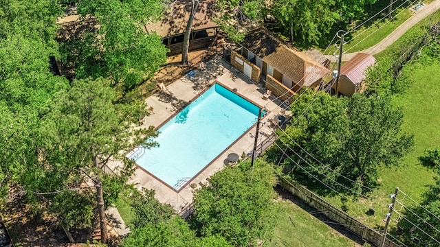 drone / aerial view