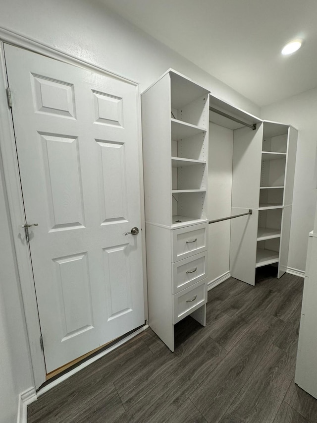 view of closet