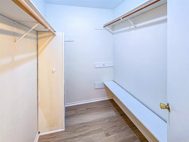 1531 Miller Ave, Katy, TX 77493 - spacious closet featuring wood finished floors