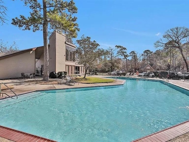 pool featuring a patio
