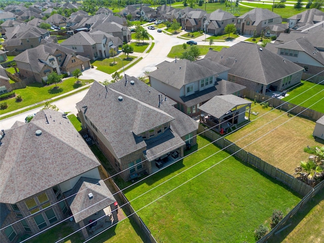 birds eye view of property featuring a residential view