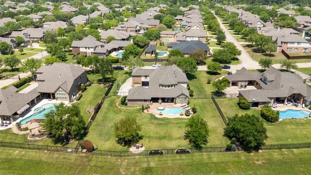 21207 Fairhaven Creek Dr, Cypress, TX 77433 - bird's eye view with a residential view