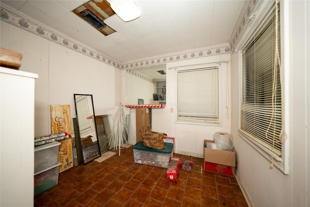 interior space with visible vents