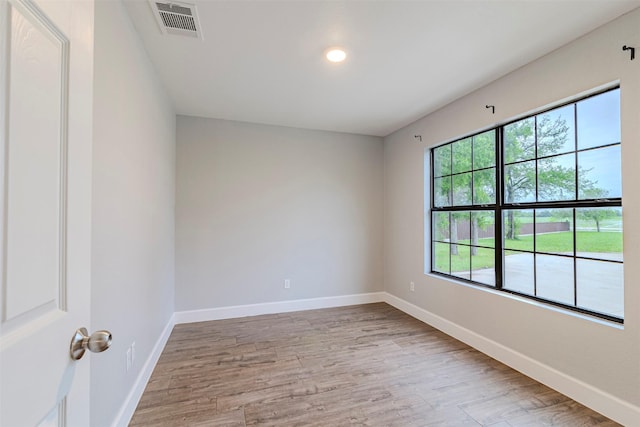 1189 Fm 935, Lott, TX 76656 - spare room with visible vents, baseboards, and light wood finished floors