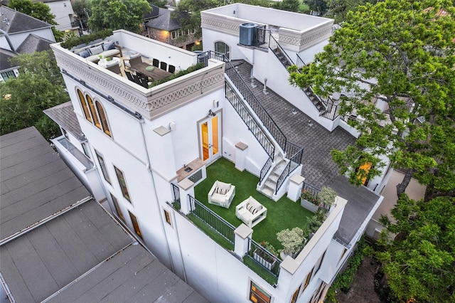 bird's eye view