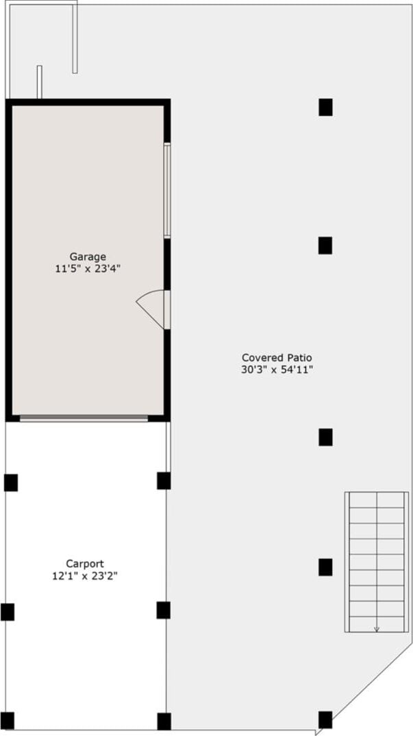 4003 Reeves Dr, Galveston, TX 77554 - property floor plan