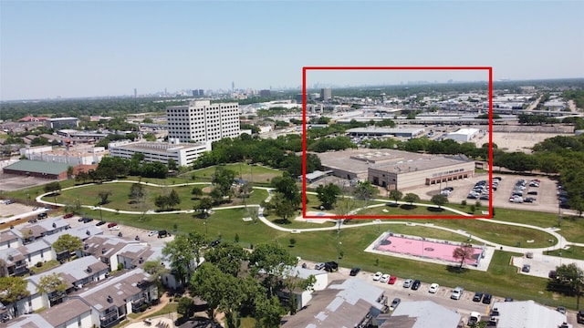 10203 Forum Park Dr Unit 114, Houston, TX 77036 - view of urban area featuring property parcel outlined