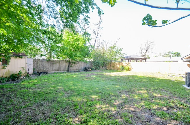 6606 Flamingo Dr, Houston, TX 77087 - view of yard with a fenced backyard