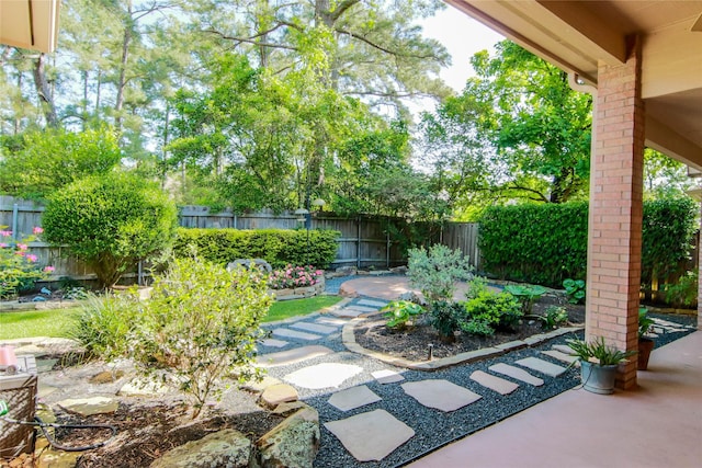 110 Wick Willow Dr, Montgomery, TX 77356 - fenced backyard featuring a patio