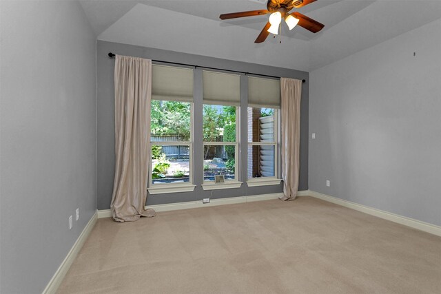110 Wick Willow Dr, Montgomery, TX 77356 - spare room featuring carpet, a ceiling fan, and baseboards