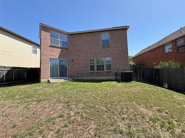 619 Mathis Mdw, San Antonio, TX 78251 - rear view of property featuring brick siding