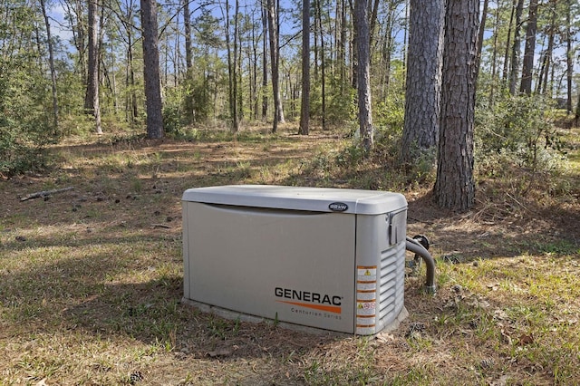 exterior details with a power unit