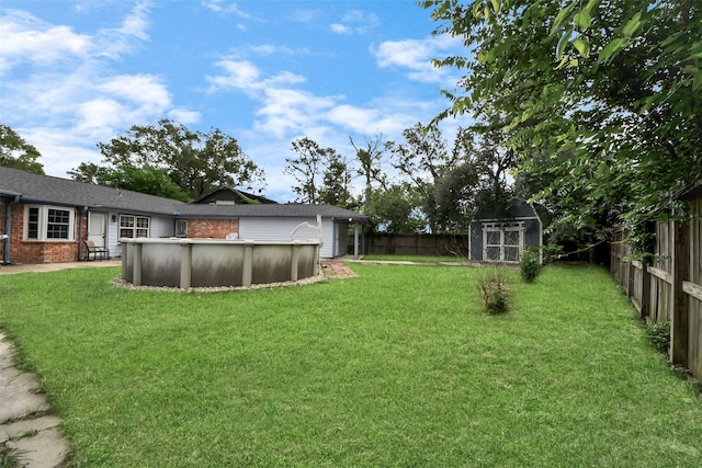 13230 Ferry Hill Ln, Houston, TX 77015 - view of yard featuring a shed and an outbuilding