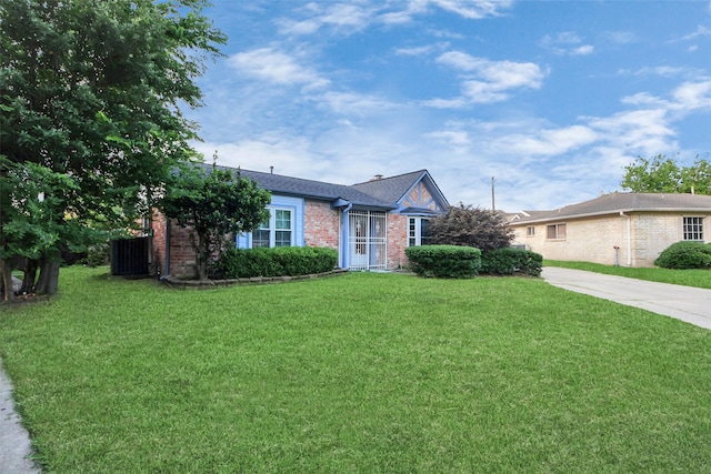 13230 Ferry Hill Ln, Houston, TX 77015 - single story home featuring brick siding and a front yard