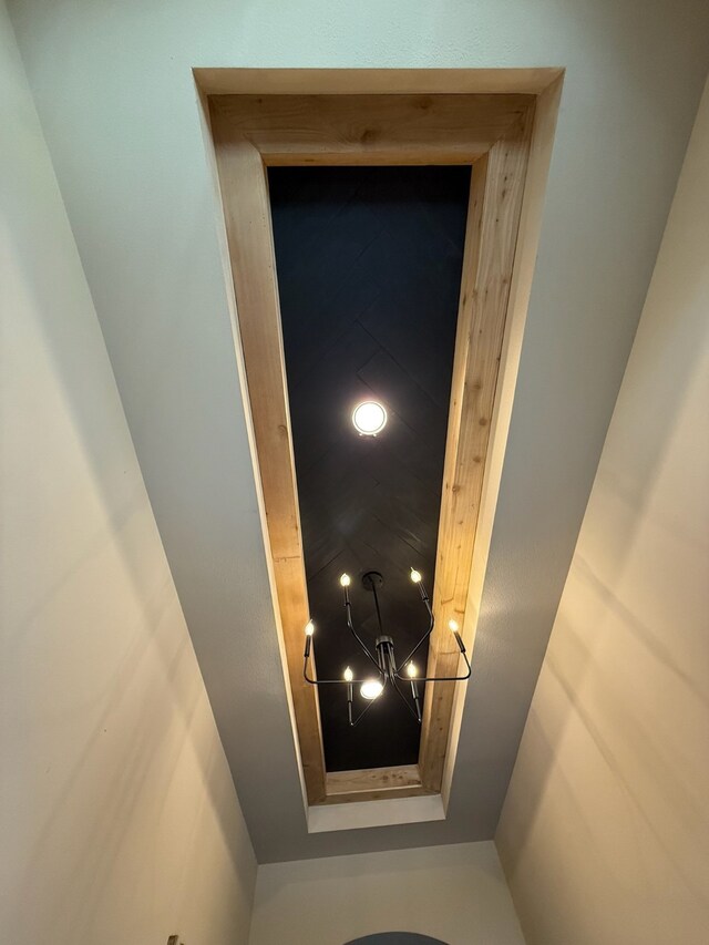 29046 Davenport Dr, Katy, TX 77494 - details featuring a chandelier
