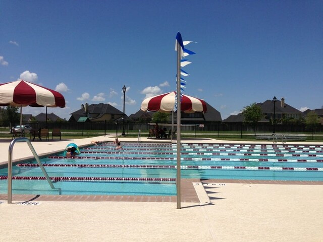 29046 Davenport Dr, Katy, TX 77494 - view of pool featuring fence