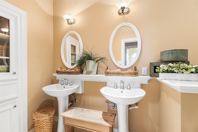 bathroom with a sink