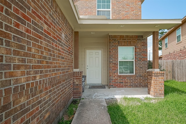 7727 N Friesian Meadow Ln NW, Humble, TX 77338 - entrance to property with brick siding