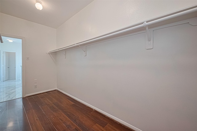 7727 N Friesian Meadow Ln NW, Humble, TX 77338 - spacious closet featuring dark wood-type flooring
