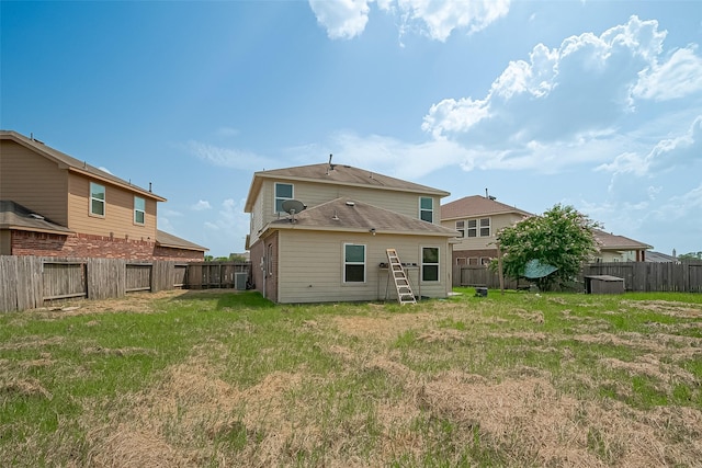 7727 N Friesian Meadow Ln NW, Humble, TX 77338 - back of property featuring a fenced backyard