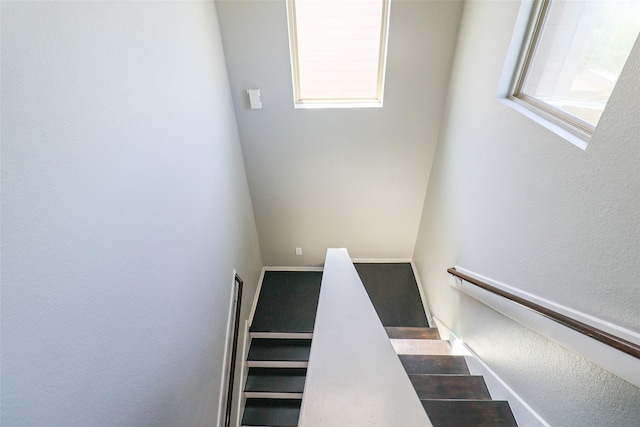 view of staircase