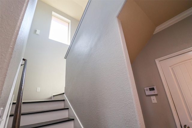 view of stairs