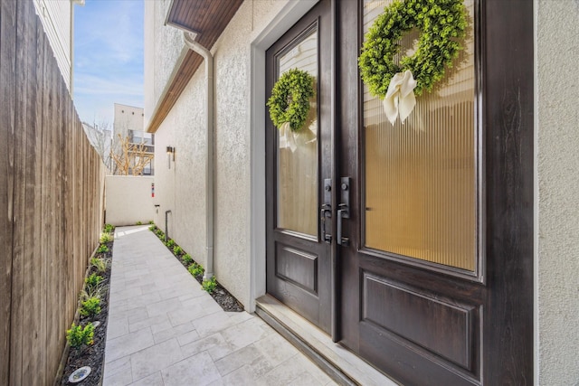 4410 Floyd St Unit B, Houston, TX 77007 - property entrance with stucco siding