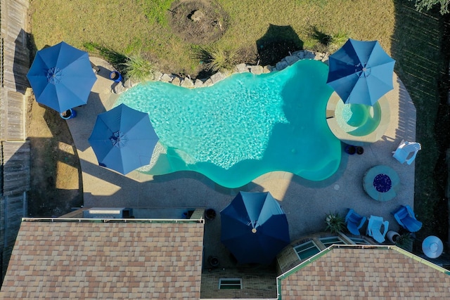 aerial view