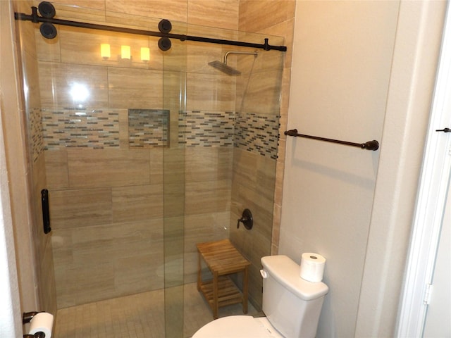 89 Grandview Blvd, Montgomery, TX 77356 - full bathroom with a stall shower and toilet