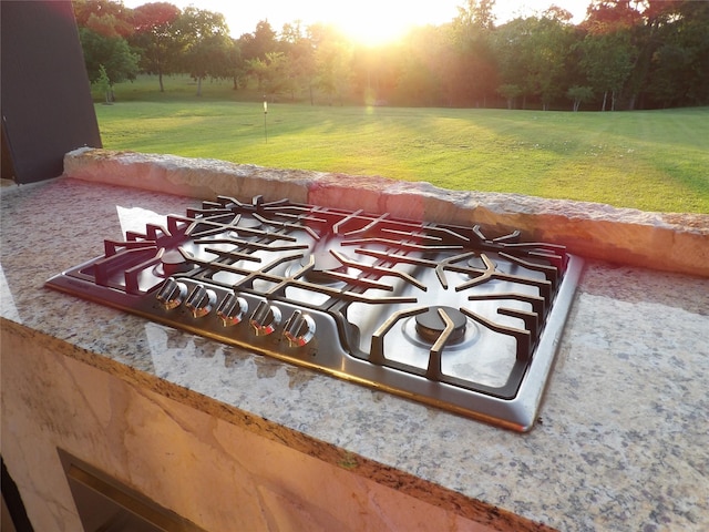 89 Grandview Blvd, Montgomery, TX 77356 - exterior view of stainless steel gas stovetop