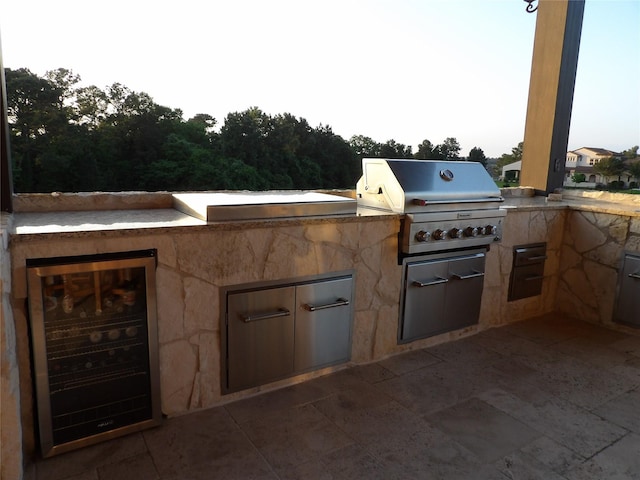 89 Grandview Blvd, Montgomery, TX 77356 - view of patio with beverage cooler