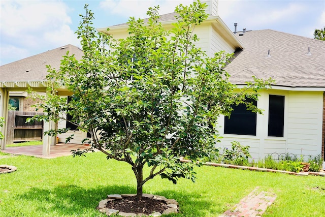 9307 Langley Springs Dr, Houston, TX 77095 - view of yard featuring a patio area