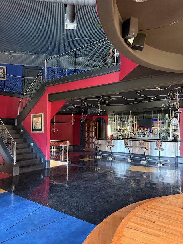 view of community lobby